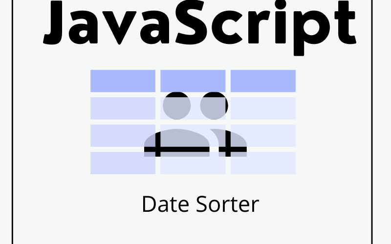 JavaScript Date Sorter