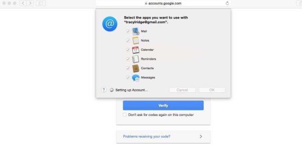 Google Safari Bug Screenshot