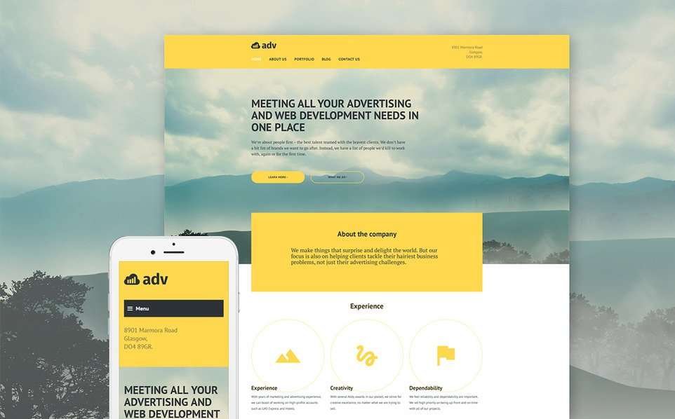 ADV WordPress Theme