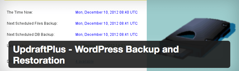 UpdraftPlus - WordPress Backup and Restoration
