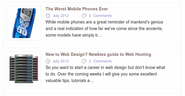 Display WordPress Posts