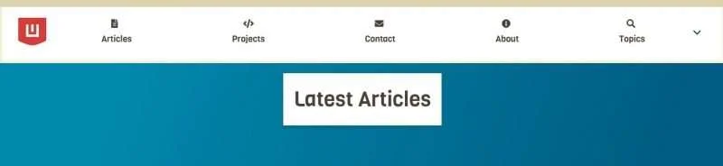 Stretched Bulma Navigation