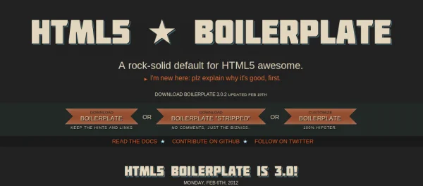 HTML5 Boilerplate
