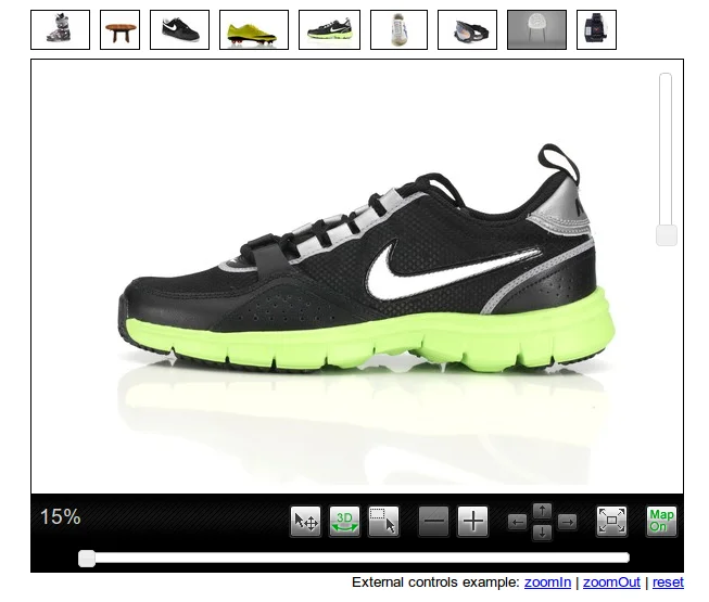 AjaxZoom Powerful zoom and pan Plugin