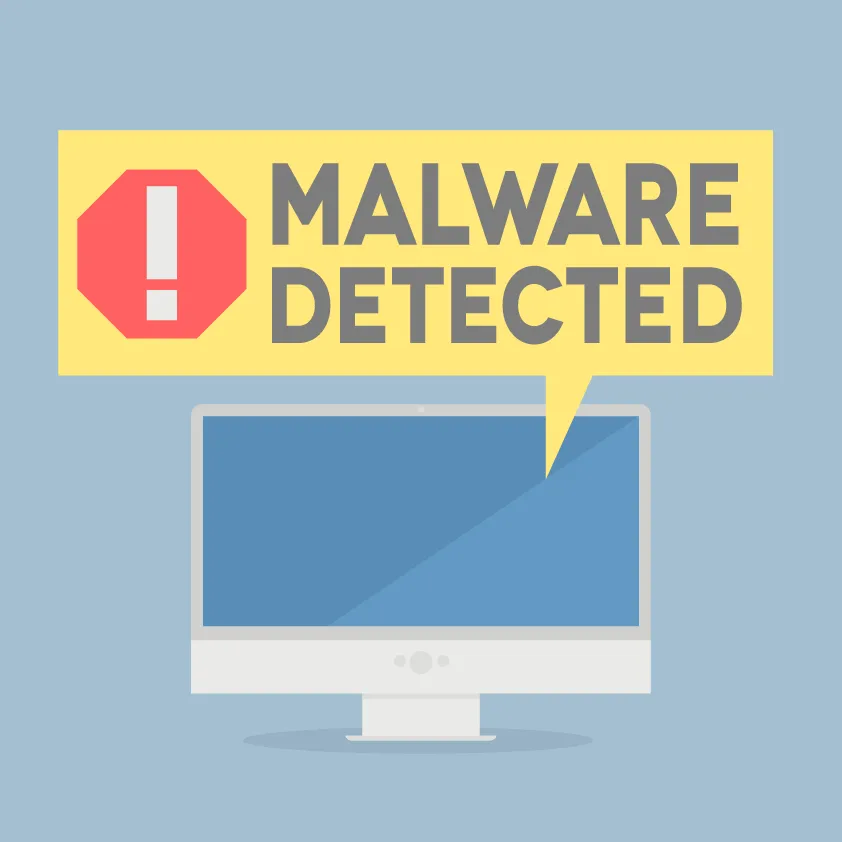Malware Detected Image